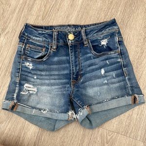 American Eagle Super Stretch High Rise Shortie